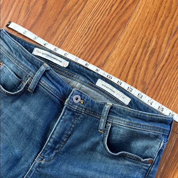 ANTHROPOLOGIE - PILCRO AND THE LETTERPRESS - PATCHWORK BOYFRIEND JEANS - Picture 3 of 6